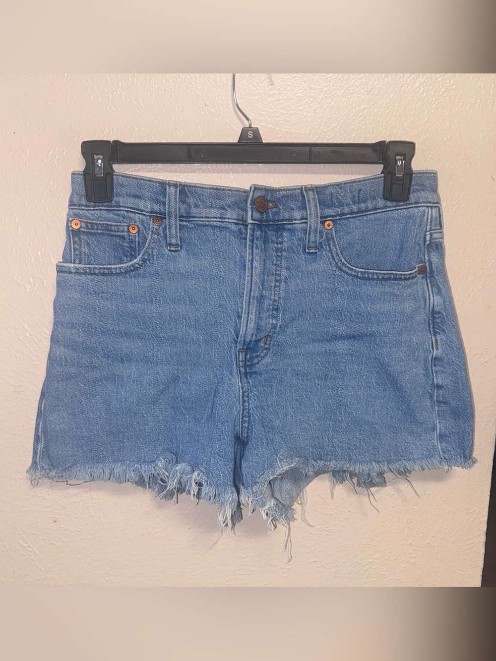 Madewell Denim Shorts - Light Wash Blue
